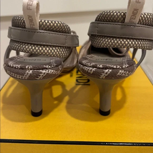 Fendi Women's Logo Kitten Heel - Picture 5 of 5